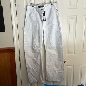Lioness white cargo pants - NWT - size 4